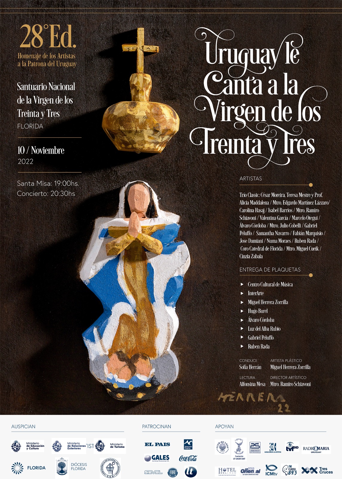 Uruguay le canta a la Virgen de los Treinta y Tres MINTUR